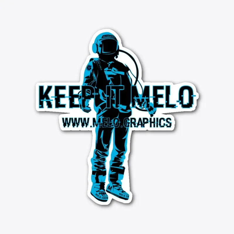 Keep it MELO Black-N-Blue | #MadeByMELO